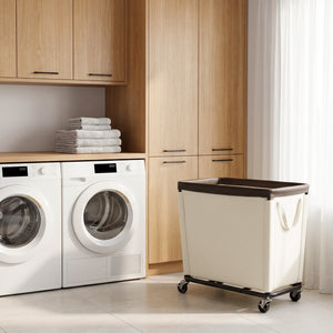 Laundry Hamper with Wheels for Home and Laundry Room