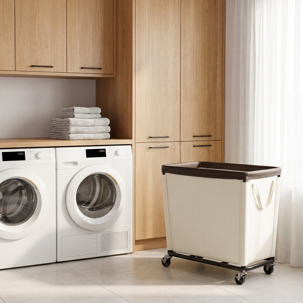 Laundry Hamper with Wheels for Home and Laundry Room