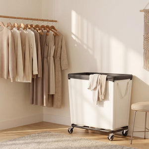 Laundry Hamper with Wheels for Home and Laundry Room