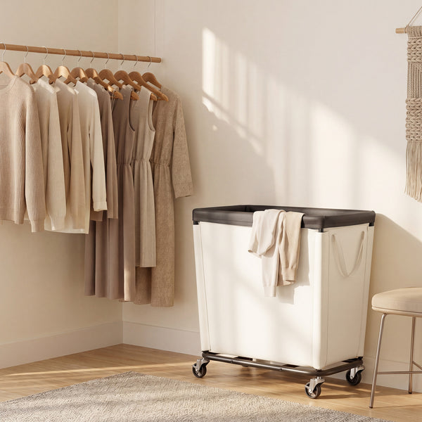 Laundry Hamper with Wheels for Home and Laundry Room