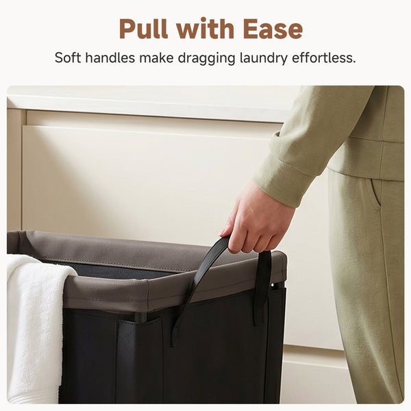 Laundry Hamper with Wheels for Home and Laundry Room