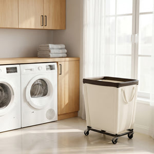 Laundry Hamper with Wheels for Home and Laundry Room