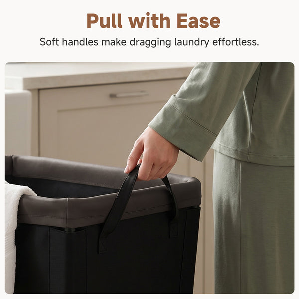Laundry Hamper with Wheels for Home and Laundry Room