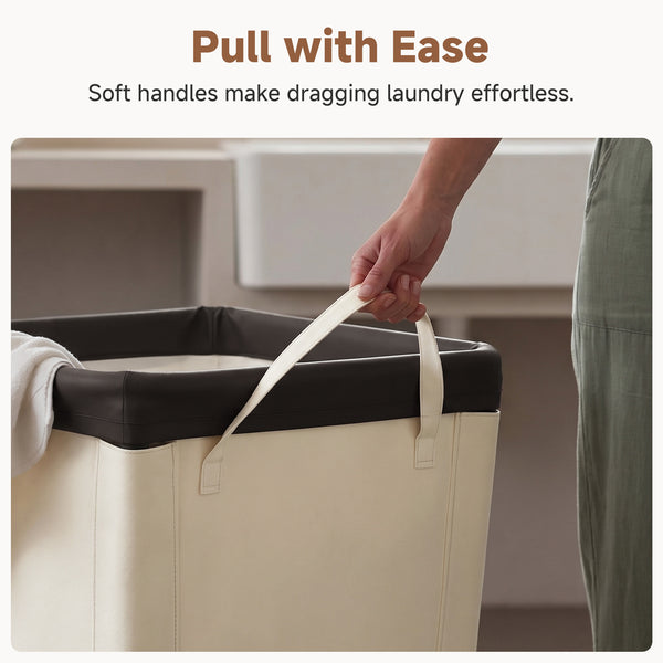 Laundry Hamper with Wheels for Home and Laundry Room