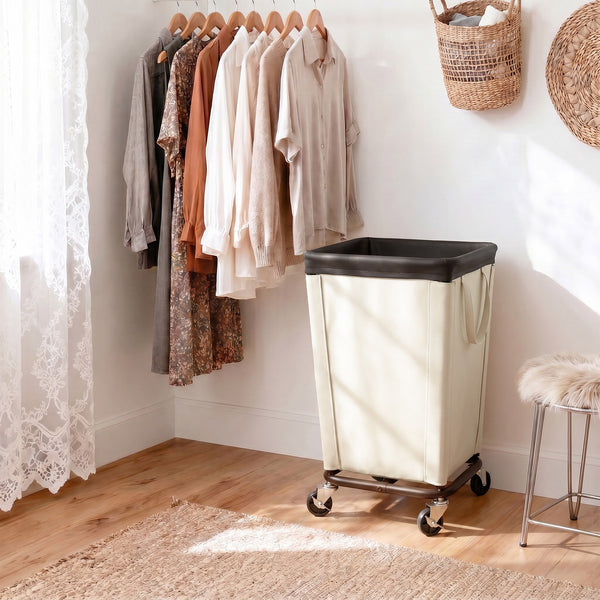 Laundry Hamper with Wheels for Home and Laundry Room