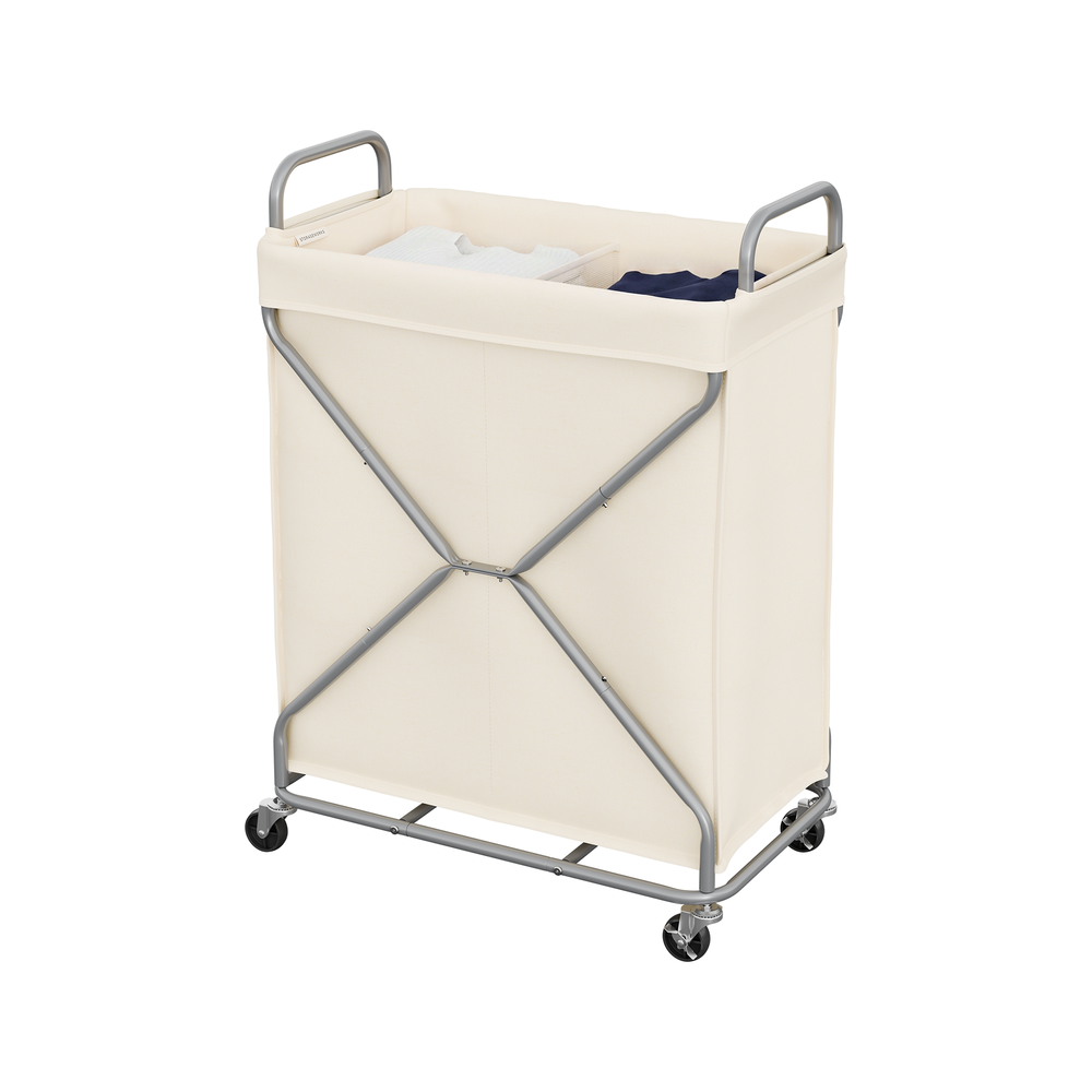 X-Frame Rolling Laundry Hamper, 120L and 160L
