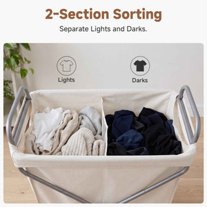 X-Frame Rolling Laundry Hamper, 120L and 160L