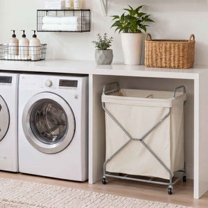 X-Frame Rolling Laundry Hamper, 120L and 160L