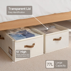 10'' Underbed Storage Containers with Lid