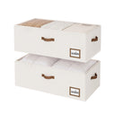 Under-Bed Storage Containers with Lid, 10"