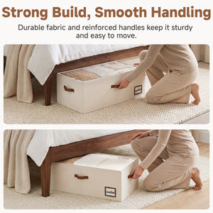 Under-Bed Storage Containers with Lid, 10"