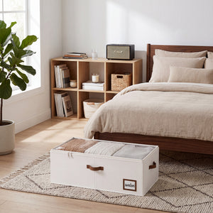 Under-Bed Storage Containers with Lid, 10"