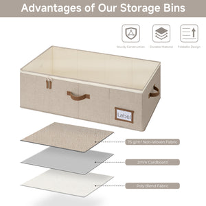 10'' Underbed Storage Containers with Lid