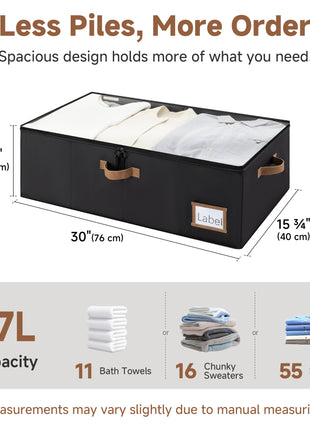 10'' Underbed Storage Containers with Lid
