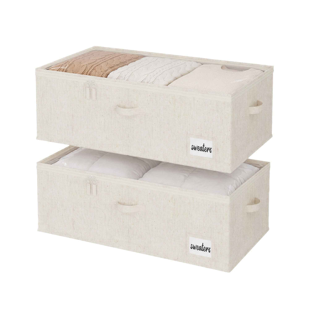 10'' Underbed Storage Containers with Lid, 2 Pack (Copy)
