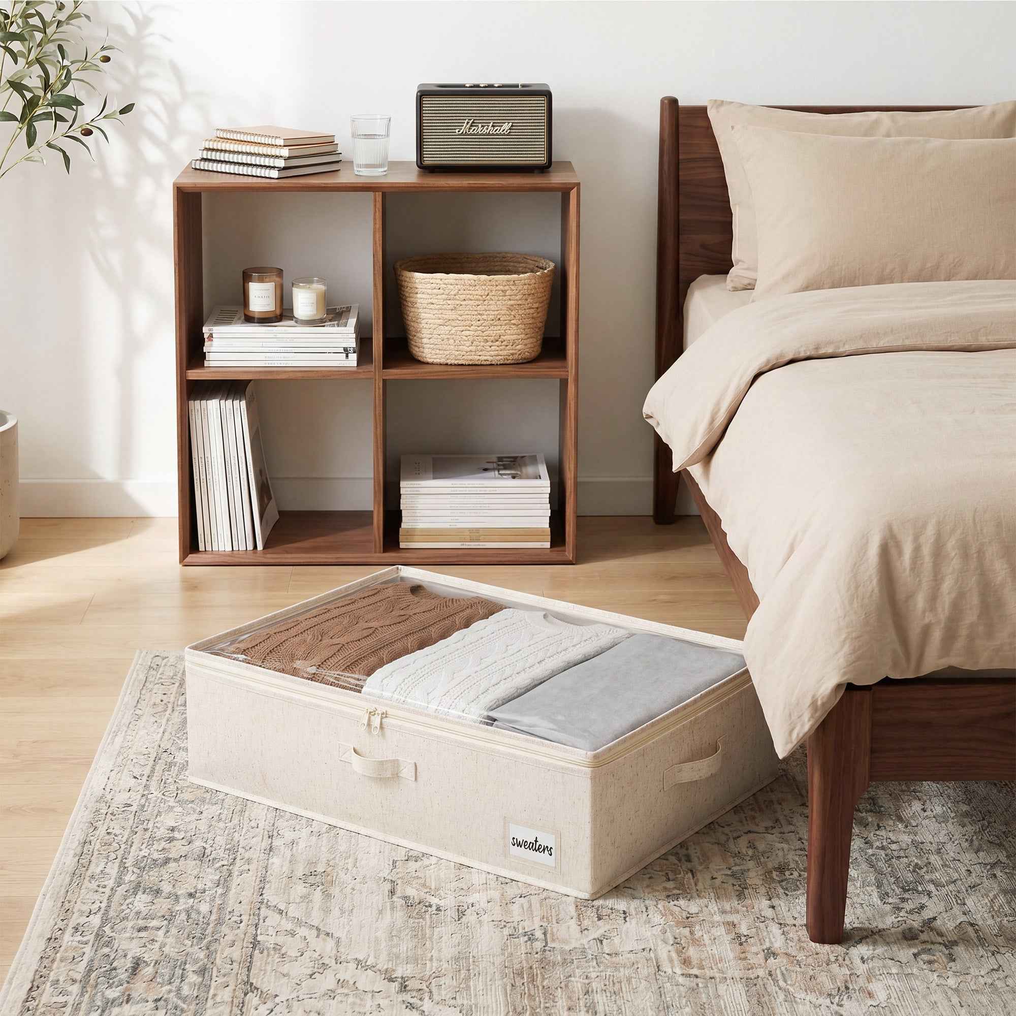 10'' Underbed Storage Containers with Lid, 2 Pack (Copy)