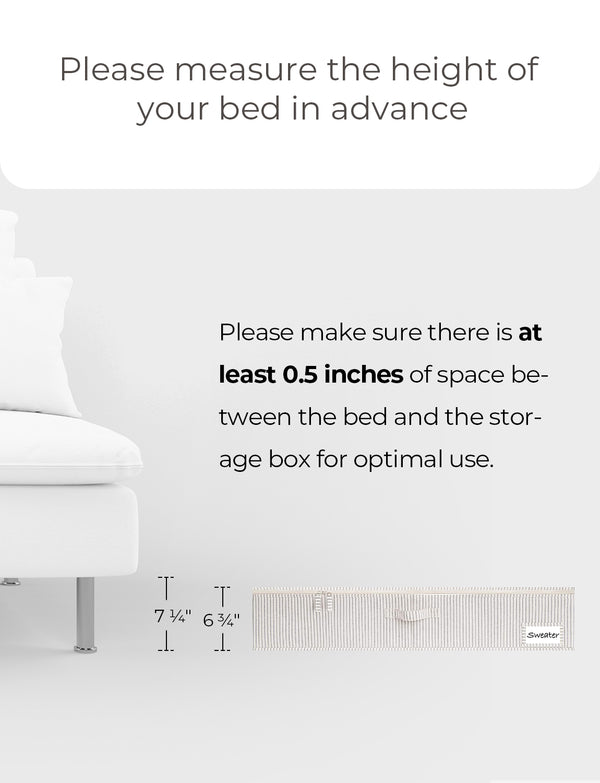 Under Bed Storage Containers with Lid, Solid Color, 2 Pack