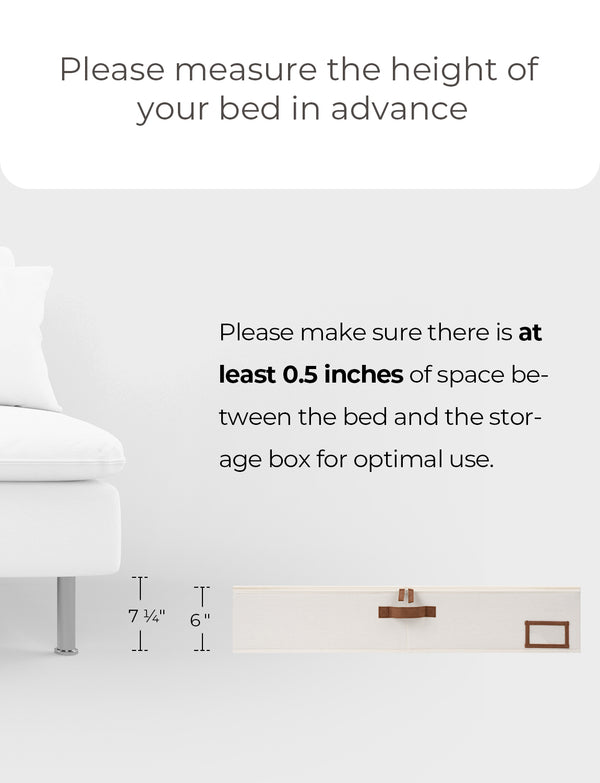 Under Bed Storage Containers with Lid, Solid Color, 2 Pack