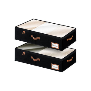 Under Bed Storage Containers with Lid, Solid Color, 2 Pack