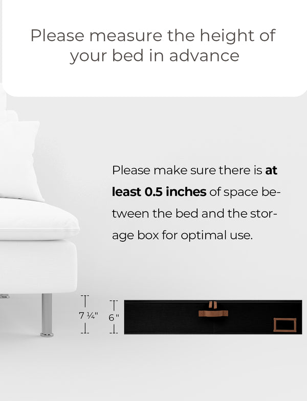 Under Bed Storage Containers with Lid, Solid Color, 2 Pack