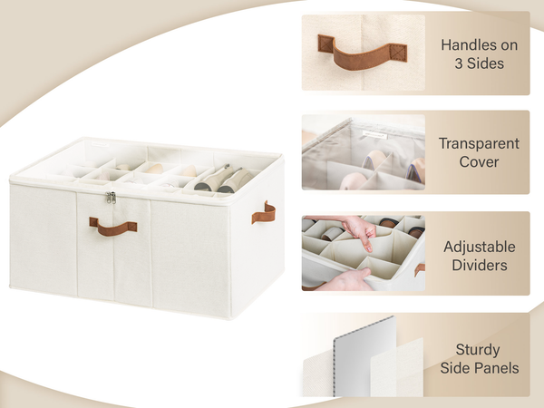 Shoe Organizer for Closet, Fits up to 16 Pairs, 1 Pack