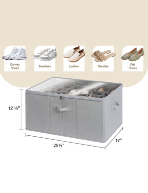 Shoe Organizer for Closet, Fits up to 16 Pairs, 1 Pack