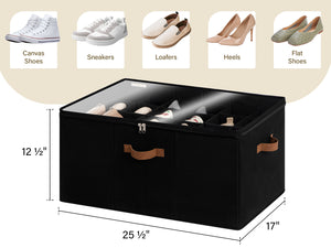 Shoe Organizer for Closet, Fits up to 16 Pairs, 1 Pack