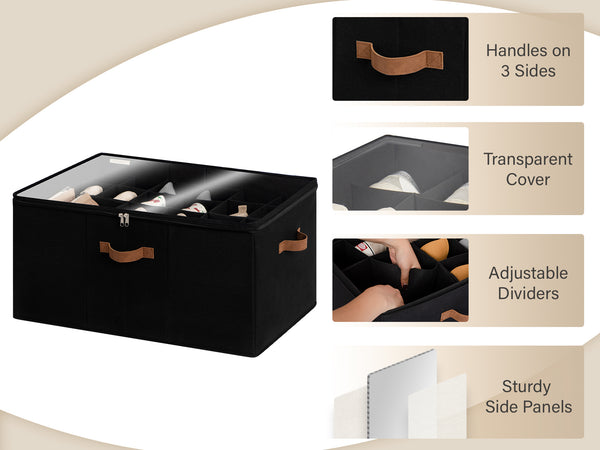 Shoe Organizer for Closet, Fits up to 16 Pairs, 1 Pack