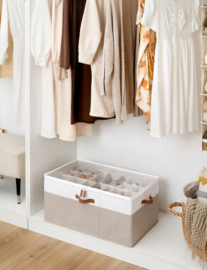 Shoe Organizer for Closet, Fits up to 16 Pairs, 1 Pack