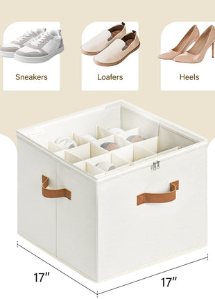 Shoe Organizer for Closet, Fits up to 16 Pairs, 1 Pack
