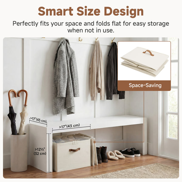 Shoe Organizer for Closet with Adjustable Dividers, Fits up to 16 Pairs