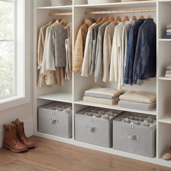 Shoe Organizer for Closet, Fits up to 16 Pairs, 1 Pack