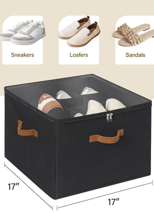 Shoe Organizer for Closet, Fits up to 16 Pairs, 1 Pack