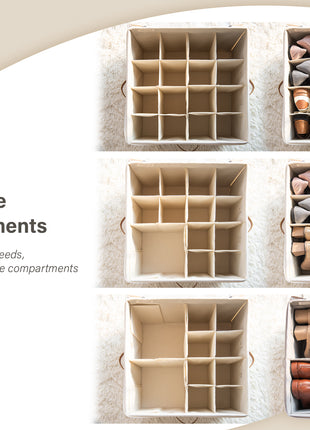 Shoe Organizer for Closet, Fits up to 16 Pairs, 1 Pack