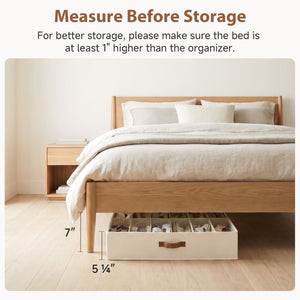 Under Bed Shoe Storage Organizer, Set of 2
