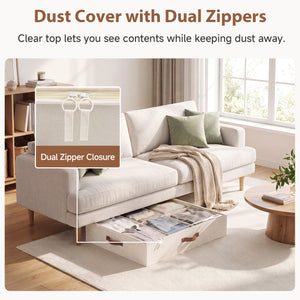 Under Bed Shoe Storage Organizer, Set of 2