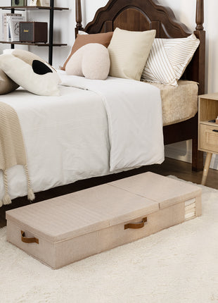 Under Bed Storage Bins with Lids, 2 Pack