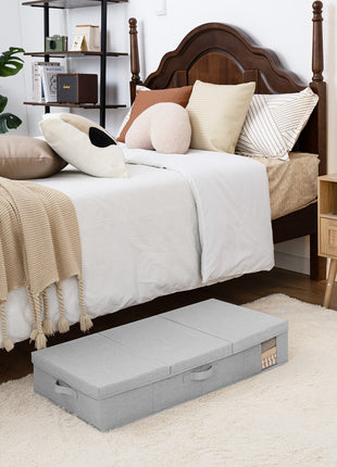 Under Bed Storage Bins with Lids, 2 Pack