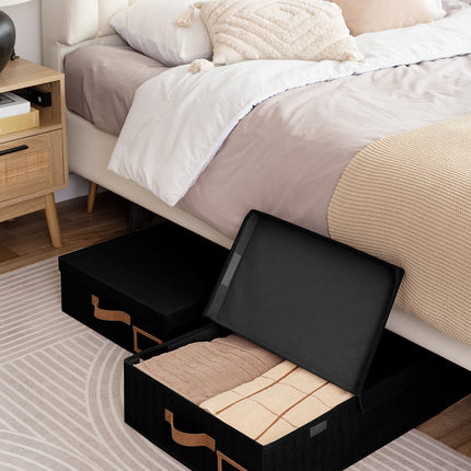 StorageWorks Under Bed Storage Bins with Lids, 2 Pack