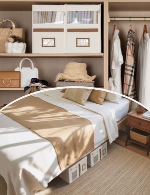 Bed Sheet Organizers and Storage