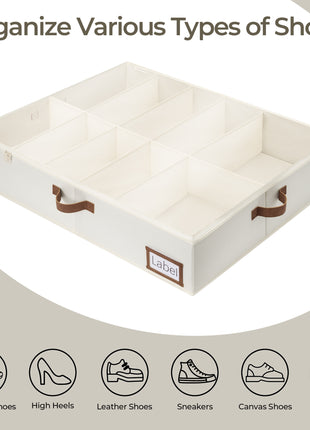 Under Bed Shoe Storage
