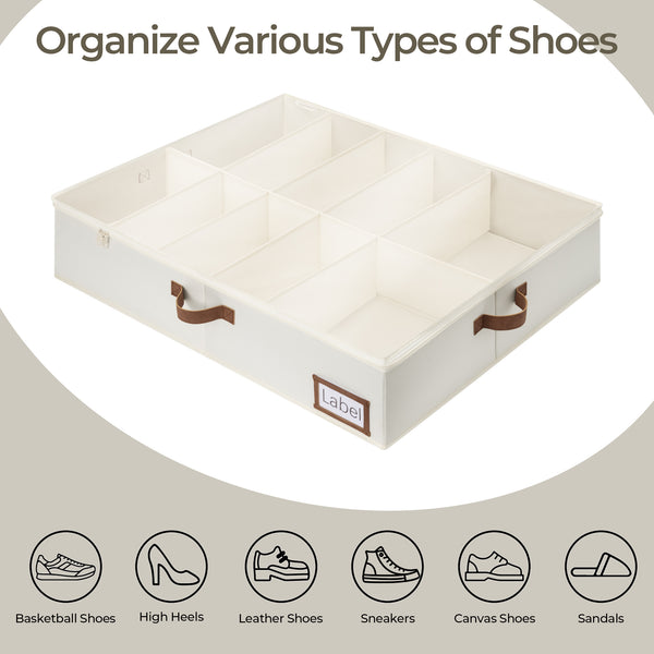 Under Bed Shoe Storage