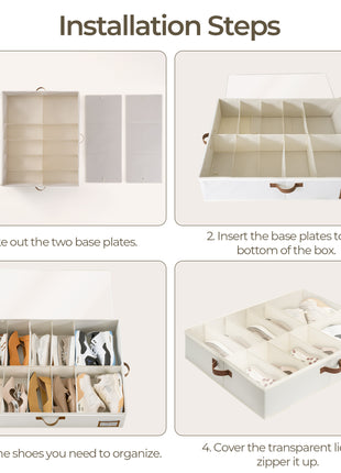 Under Bed Shoe Storage