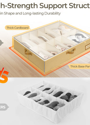 Under Bed Shoe Storage