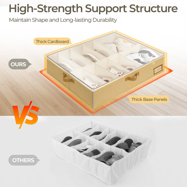 Under Bed Shoe Storage