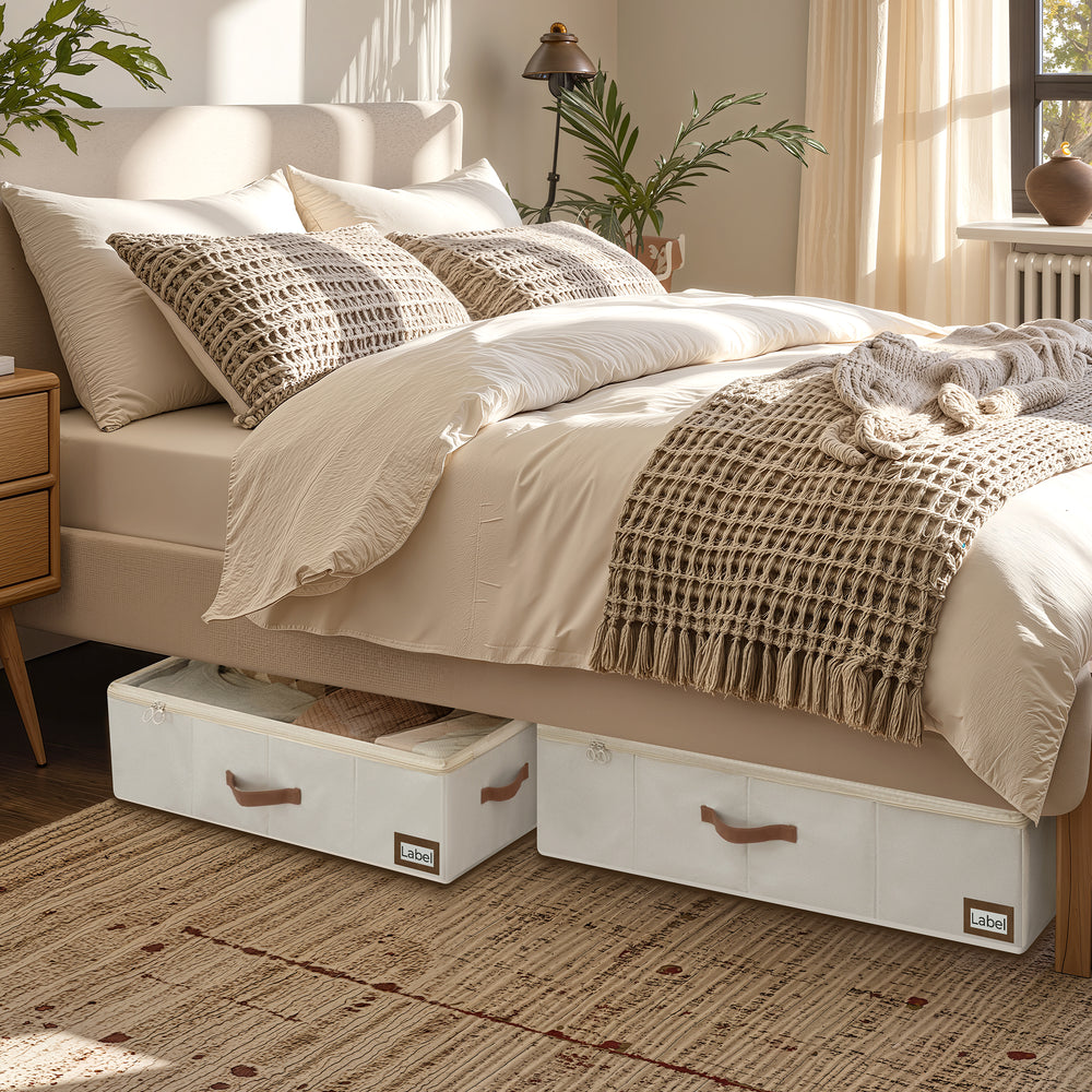 Under Bed Storage with Removable Wheels