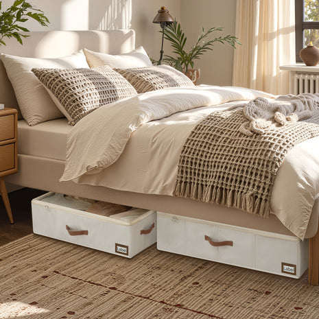 Under Bed Storage with Removable Wheels