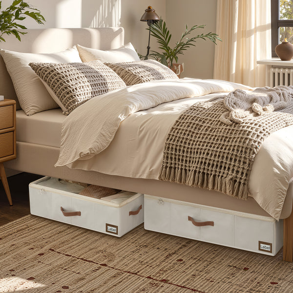 Under Bed Storage with Removable Wheels