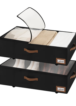 Under Bed Storage with Removable Wheels