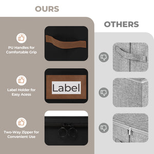 Under Bed Storage with Removable Wheels